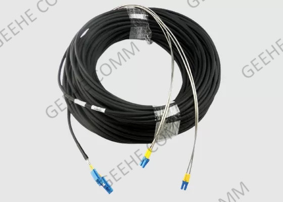 3.0mm Corning OFNR Duplex-Faser-Optikverbindungskabel in mehreren Betriebsarten LC zu LC 100M
