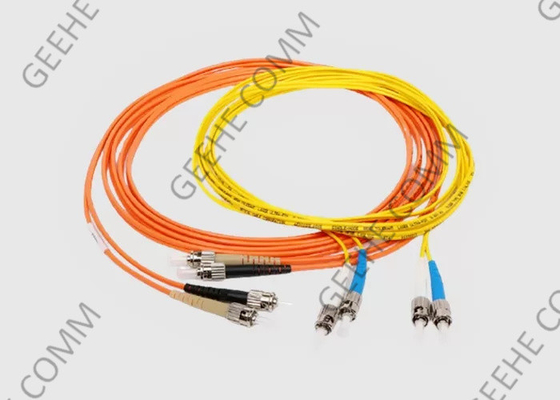 St. 3 Meter-Duplex 62.5/125 OM1 zu St.-Faser Jumper Cable