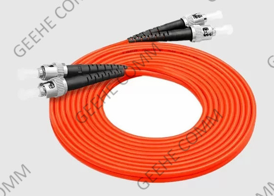 FC Multimodefaser-Optikverbindungskabel zum St.-Duplex-OM3 0.9mm 1m