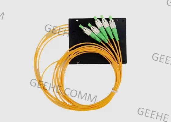 Faser-Optikteiler 1×4 ABS Monomode- FC UPC Kasten-CATV FTTH