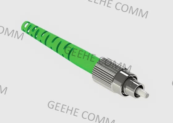 Hohe Faser-Optikverbindungsstücke der Kapazitäts-3.0mm Vor-Poliergrüne der Farbefc APC