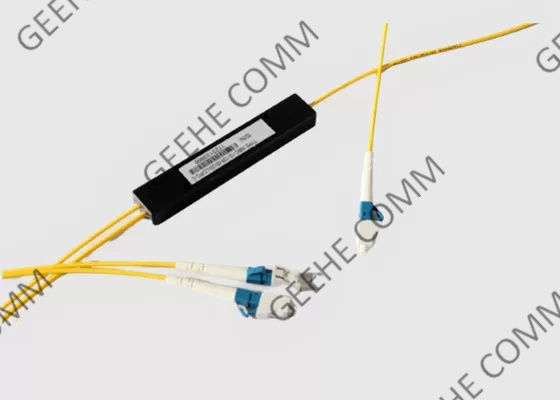 Koppler Verdrahtungshandbuch des FTTH-Doppelfenster-Teiler-Verhältnis-LC/UPC 1x2 FBT
