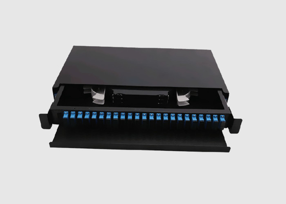 24 Port-Sc UPC Schalttafel des Adapter-Gestell-Berg-1U für Data Center
