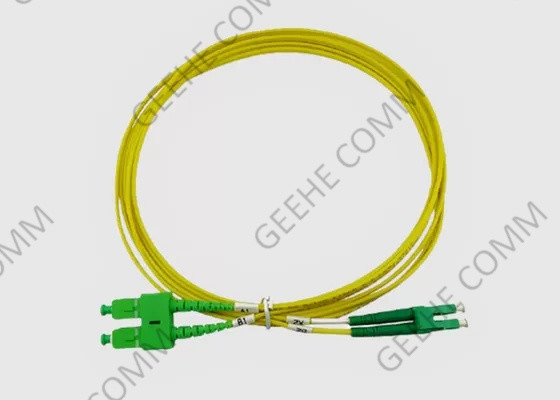 50/125 Duplex- LC APC zu Faser Optik-Jumper Cable Single Mode Sc APC