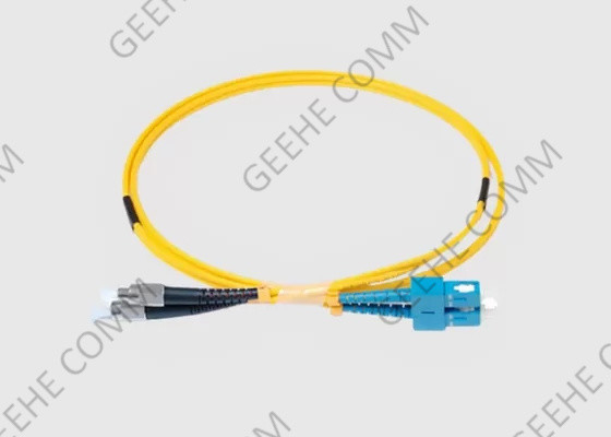 Gelbe Jacke 62,5 125 100M in mehreren Betriebsarten FC APC zum Sc-Faser-Verbindungskabel