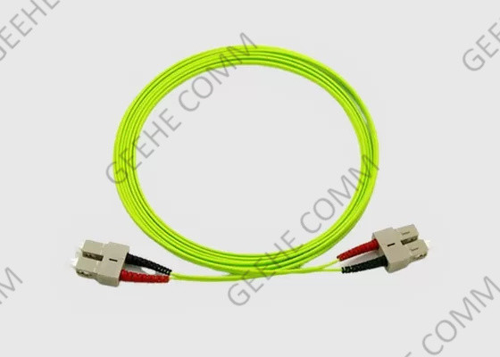 Trieb-Stiefel 10 Meter Sc zum Duplexfaser-Verbindungskabel Sc Millimeter für Datacenters