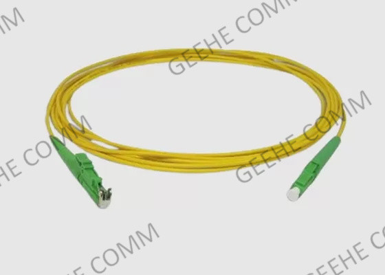 Singlemode 9/125 Optikverbindungskabel E2000 APC der Faser-OS2 zu LC APC