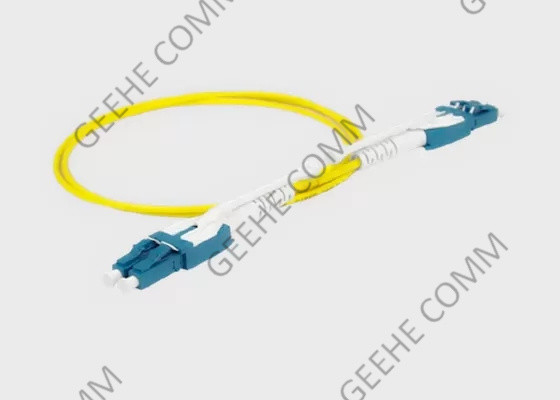 Duplex-Flecken-Kabel LC/LC SMF G.657A1 10M Uniboot Fiber Optic