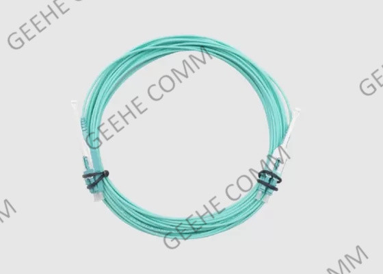 Aufreißlasche 10Gb 40Gb OM3 LC LC-zum Duplexfaser-Flecken-Kabel