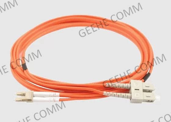 Duplex OFNR 5M LC Sc-Faser-Optikverbindungskabel in mehreren Betriebsarten