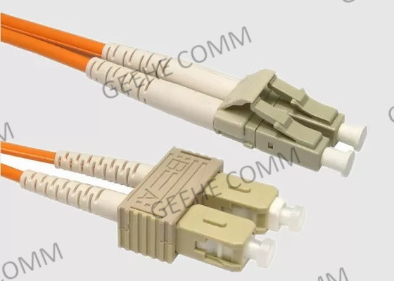 Duplex OFNR 5M LC Sc-Faser-Optikverbindungskabel in mehreren Betriebsarten