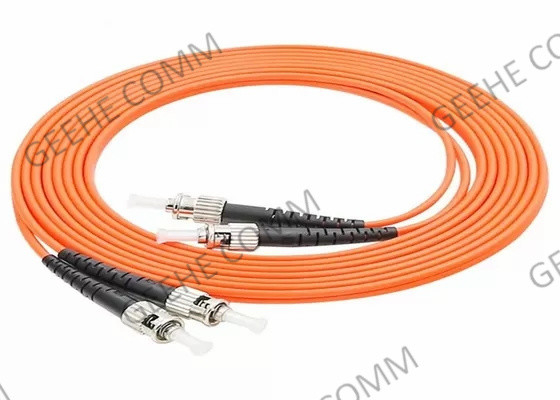 FC Multimodefaser-Optikverbindungskabel zum St.-Duplex-OM3 0.9mm 1m