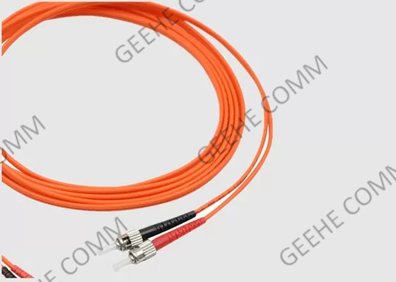 FC Multimodefaser-Optikverbindungskabel zum St.-Duplex-OM3 0.9mm 1m