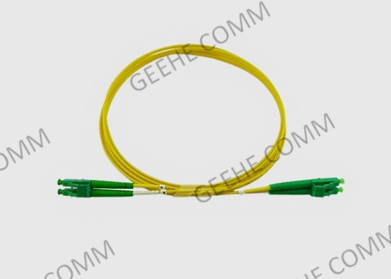 Faser-Optikflecken-Duplexkabel in mehreren Betriebsarten LC/APC G657A2 LSZH zu LC/APC 10 Meter