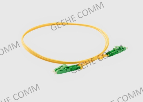 Faser-Optikflecken-Duplexkabel in mehreren Betriebsarten LC/APC G657A2 LSZH zu LC/APC 10 Meter