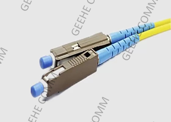 Gelbes 2.0mm MU Verbindungsstück-Duplexverbindungskabel in mehreren Betriebsarten