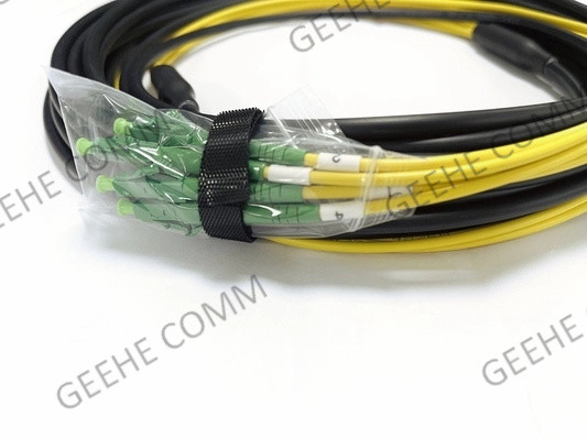 4 singlemode Ausbruchkabel der Faser, 12m
