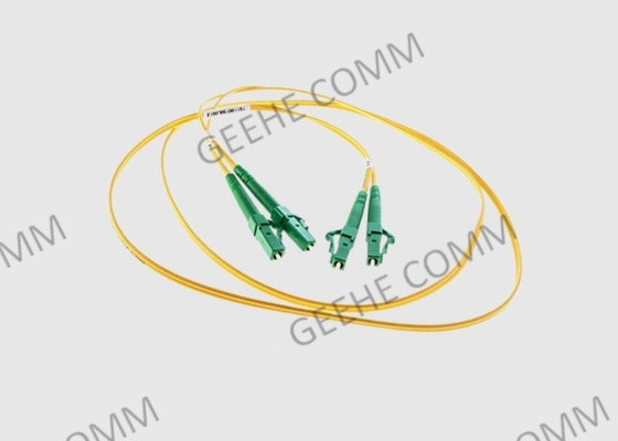 LC-LC G657A Duplex in mehreren Betriebsarten 100M Fiber Patch Cord PVCs (OFNR)
