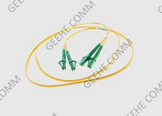 LC-LC G657A Duplex in mehreren Betriebsarten 100M Fiber Patch Cord PVCs (OFNR)