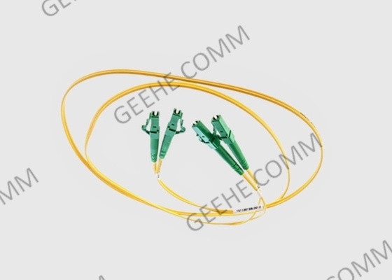 LC-LC G657A Duplex in mehreren Betriebsarten 100M Fiber Patch Cord PVCs (OFNR)