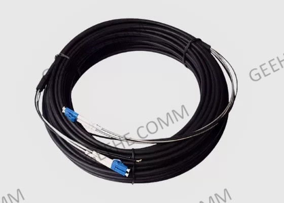 30M Outdoor Armored Fiber Optikverbindungsstück Verbindungskabel-Jumper With Duplexs LC