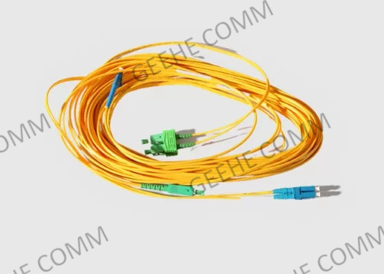 FTTH Innen-2.0mm Faser-Optikpullover PVC-Monomode- Sc UPC