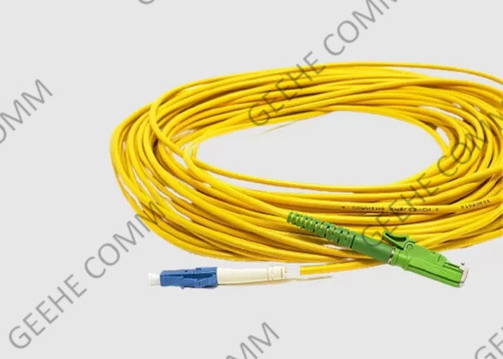 Singlemode 9/125 Optikverbindungskabel E2000 APC der Faser-OS2 zu LC APC