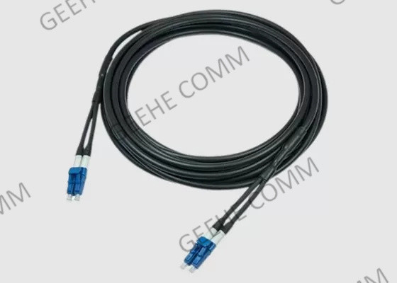 Kern-im Freien gepanzertes Faser-Optikverbindungskabel-Monomode- Duplex LC 2 wasserdicht
