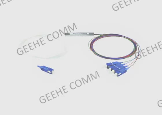 Singlemode Optiky Teiler 1x4 Mini Module 900μm SC/UPC LZSH Faser-