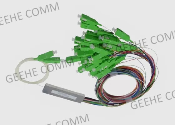 Monomode- 900 μm eingegebener optischer Strahlenteiler Sc APC 2xN für GPON