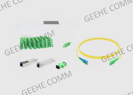 Mini-Optikteiler der FTTX-Netz-SC/APC Faser-1×2