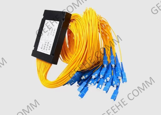 Faser 1x32 SC-UPC Glas-PLC-Teiler-Modul-Monomode--Corning-Faser