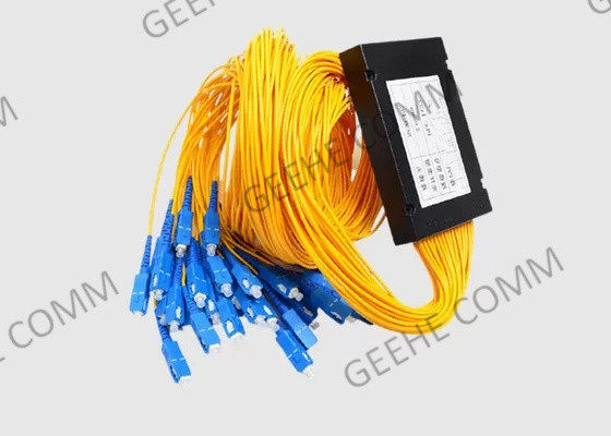 Faser 1x32 SC-UPC Glas-PLC-Teiler-Modul-Monomode--Corning-Faser
