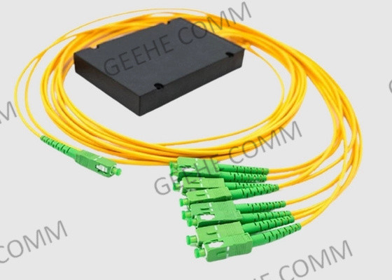 Lichtwellenleiter-Teiler 1 Datacentre-ABS Kasten-Corning-Faser Sc APC in 8 heraus