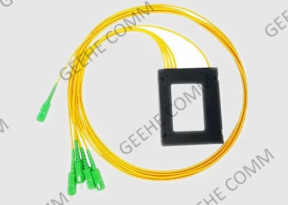 Faser-optisches Teiler-Kassette Sc APC PLC-1x4