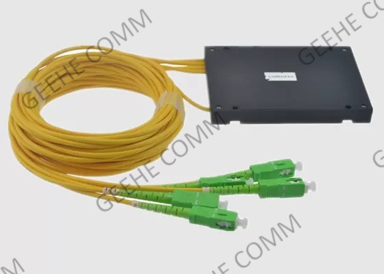 Faser-optisches Teiler-Kassette Sc APC PLC-1x4