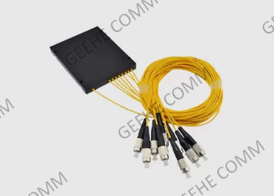 Kasten-Monomode- PLC-Faser-Optikteiler ABS FC APC 1×8 Standard-