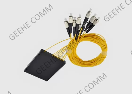 Kasten-Monomode- PLC-Faser-Optikteiler ABS FC APC 1×8 Standard-