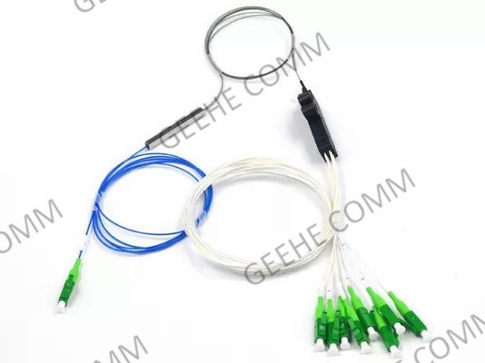 8 Faser der Kern-1X8 Optikplc-Teiler mit LC-/APCverbindungsstücken