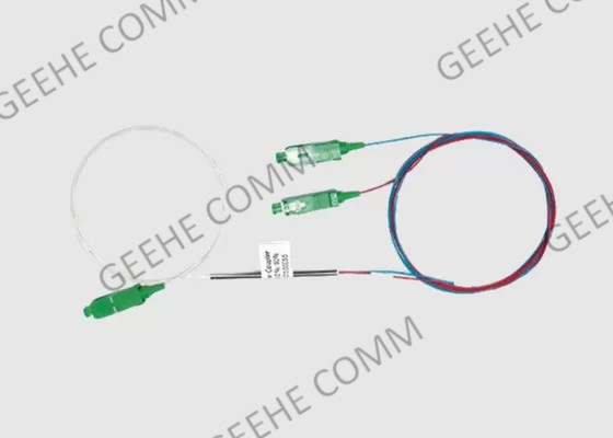 Art des Inspektionsstandard-Faser-1X2 Koppler-1310nm 1550nm 1M Fiber Long 900um