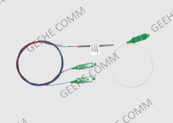 Art des Inspektionsstandard-Faser-1X2 Koppler-1310nm 1550nm 1M Fiber Long 900um
