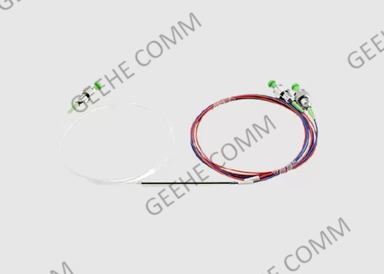Teiler-Monomode- 1X2 FC/APC FBT verdoppeln die besonders angefertigte Faser des Fenster-0.9mm
