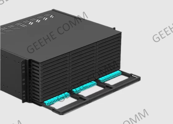 4U 576 Kerne LC zur MTP-Einmodenfaser-Schalttafel