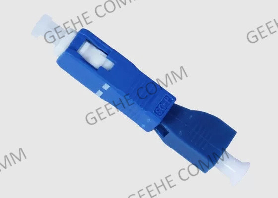 Blauer FTTH-Mann zu weiblichem Faser Sc zu LC-Adapter