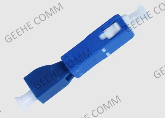 Blauer FTTH-Mann zu weiblichem Faser Sc zu LC-Adapter