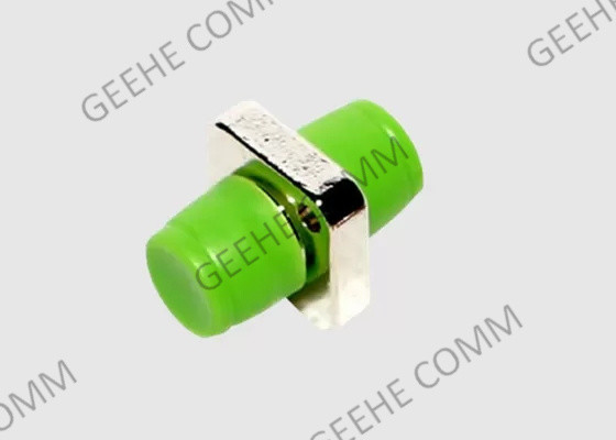 Grüne Farbmultimodefaser-Optikadapter FC-FC mit rechteckigem Flansch