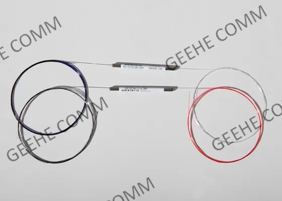 Faser des Monomode--1550nm P.M. der Faser-1×2 Optik-Verdrahtungshandbuch-Koppler