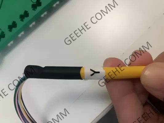 Kern-Faser Monomode- Sc UPC Fanout-12 Optik-Gestell-Berg PLC-Teiler-0.9mm