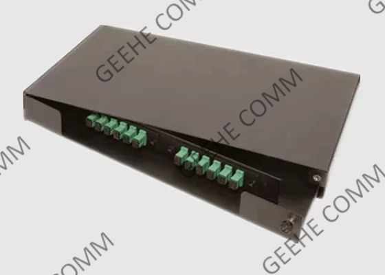 Zoll 1U 24 des Wand-Berg-19 Port-Sc-Faser-Optikschalttafel