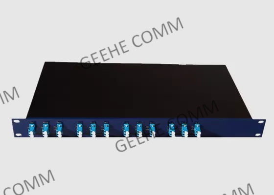 In mehreren Betriebsarten Port-Faser-Schalttafel Sc-schwarze Duplex-1.2mm 12